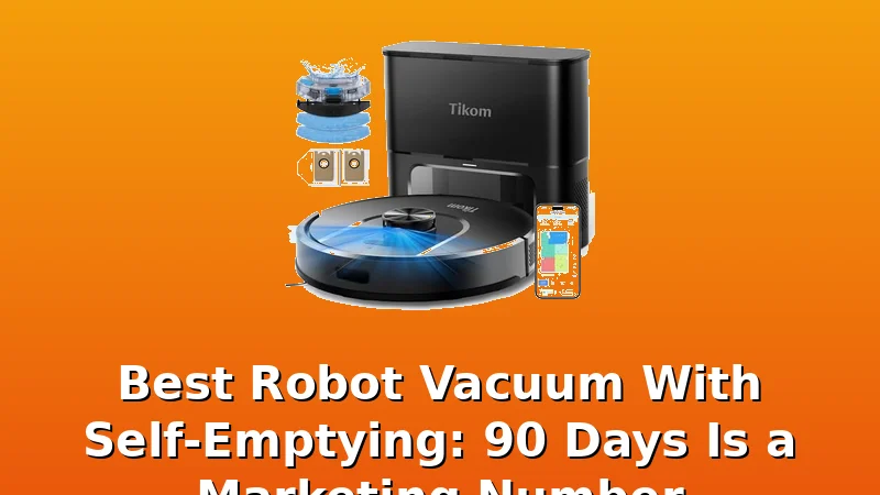 Best Robot Vacuum With Self-Emptying: 90 Days Is a Marketing Number - Sweep Dock review with measurements and honest opinion