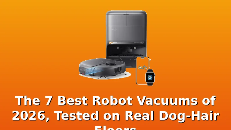 The 7 Best Robot Vacuums of 2026, Tested on Real Dog-Hair Floors - Sweep Dock review with measurements and honest opinion