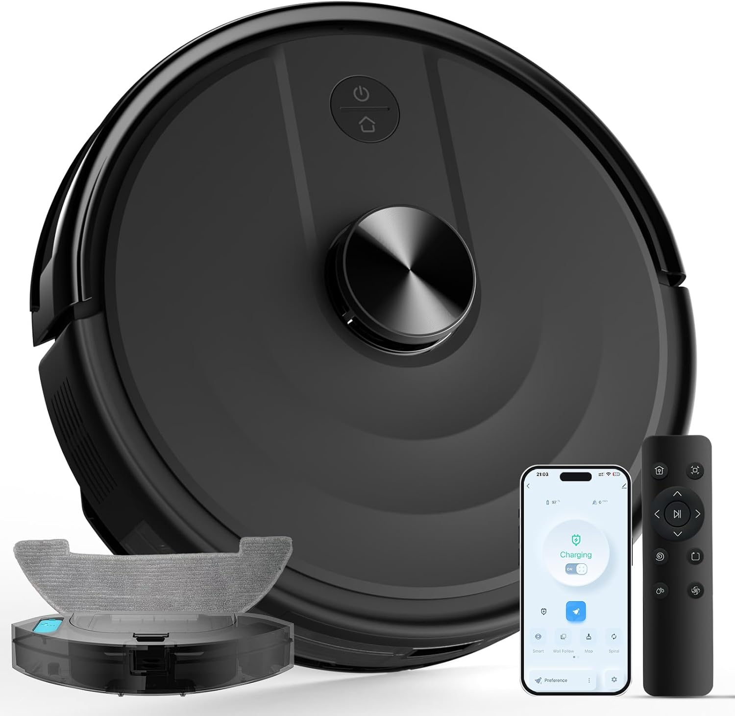 Bagotte Robot Vacuum and Mop Combo