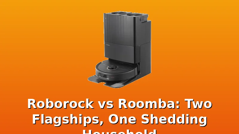 Roborock vs Roomba: Two Flagships, One Shedding Household - Sweep Dock review with measurements and honest opinion
