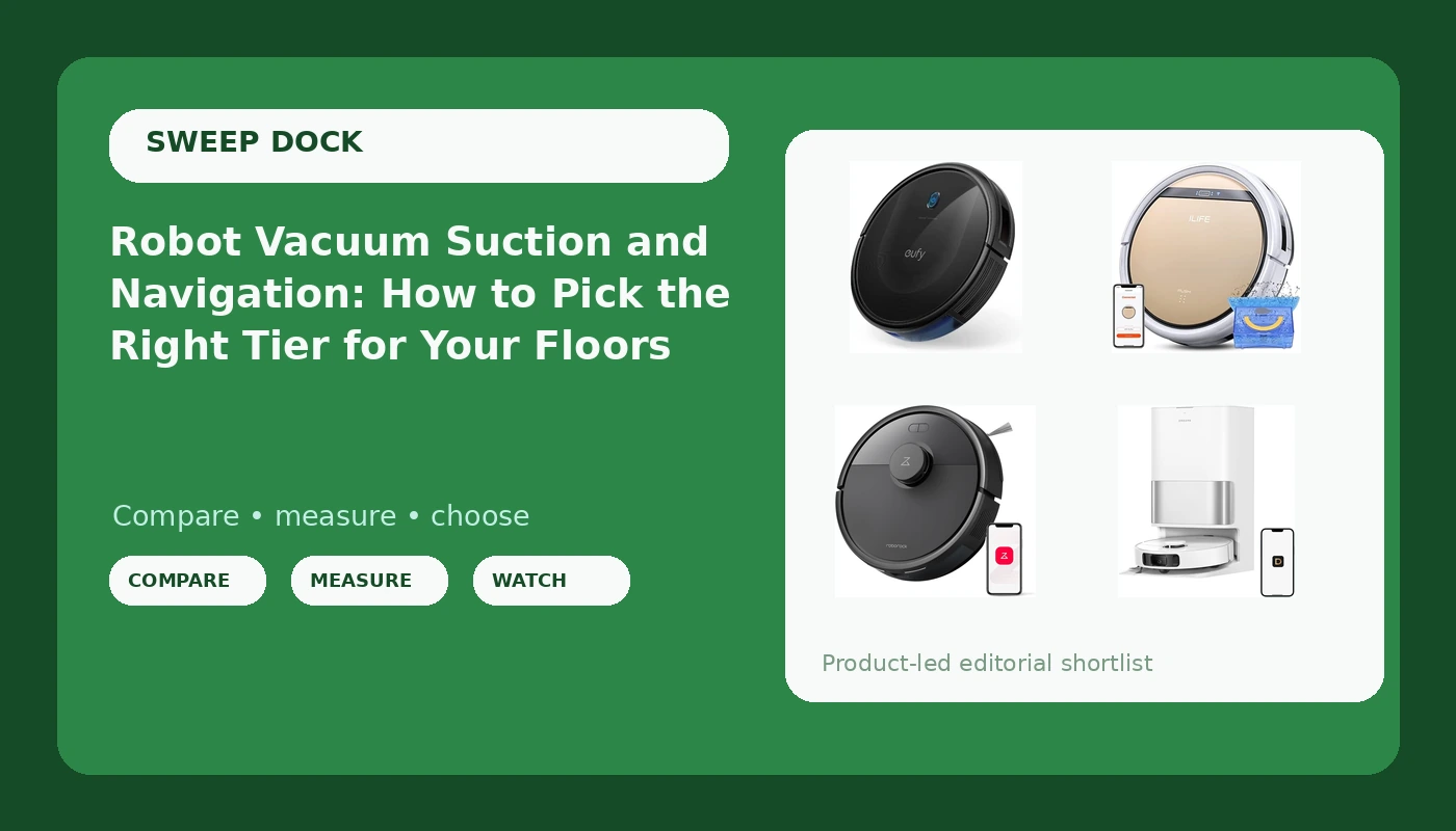 Robot Vacuum Suction and Navigation: How to Pick the Right Tier for Your Floors
